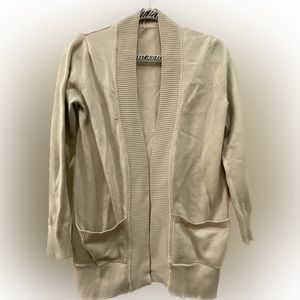 Sweet knit open cardigan in Cream